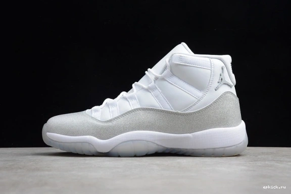 EP White 11 AR0715-100 Metallic AR0715-100 Air WMNS SilverVast Grey Jordan 0216